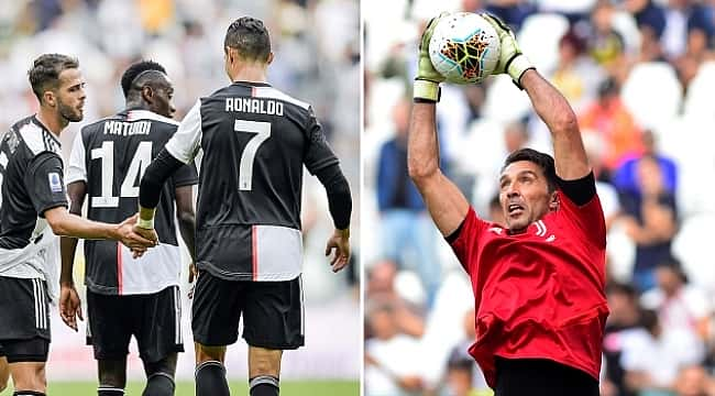 Ronaldo attı, Buffon rekor kırdı