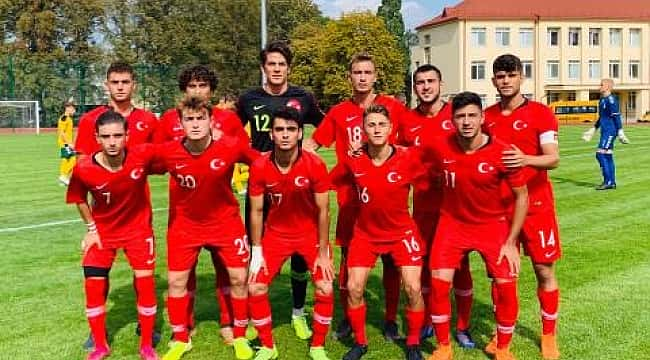 U18 Milli Takımı Litvanya'yı 4-2 mağlup etti