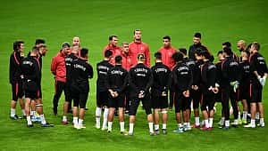 A Milli Futbol Takımı Fransa maçına hazır