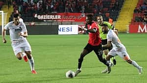 Alanyaspor Gaziantep'e uzatmada takıldı