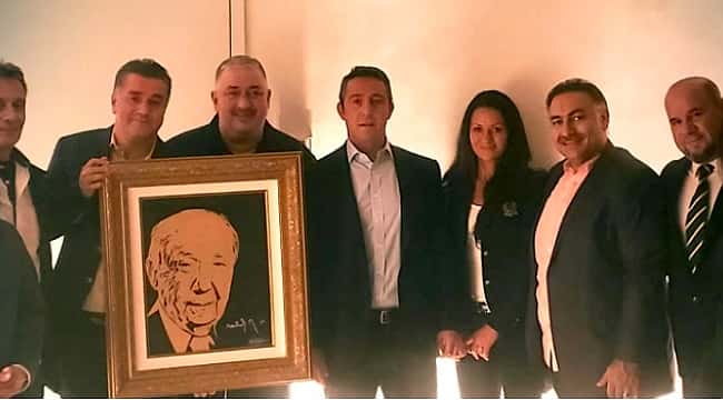 Ali Koç'tan ABD Fenerbahçeliler Derneği'ne ziyaret