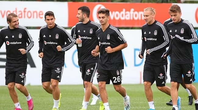 Beşiktaş hazırlıklarını eksik kadroyla sürdürdü