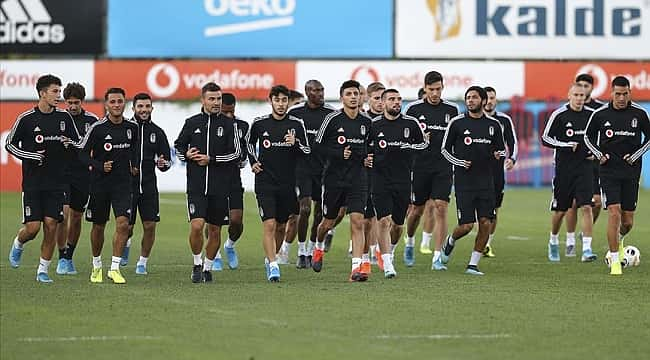 Beşiktaş'ta Antalyaspor maçı hazırlıklarını sürdürdü