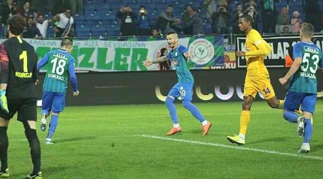 Çaykur Rizespor'dan önemli galibiyet