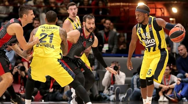 Fenerbahçe Beko Milano'da mağlup