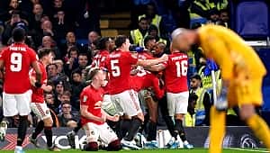 Manchester United Lig Kupası'nda çeyrek finalde