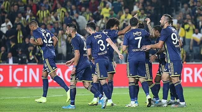 Orta alan ve savunmadan skora katkıda lider Fenerbahçe