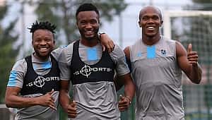 Trabzon'da mutlu Nijeryalılar