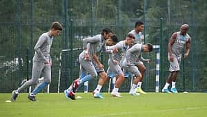 Trabzonspor basına kapalı çalıştı