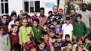 Trabzonsporlu futbolcular açılışa katıldı