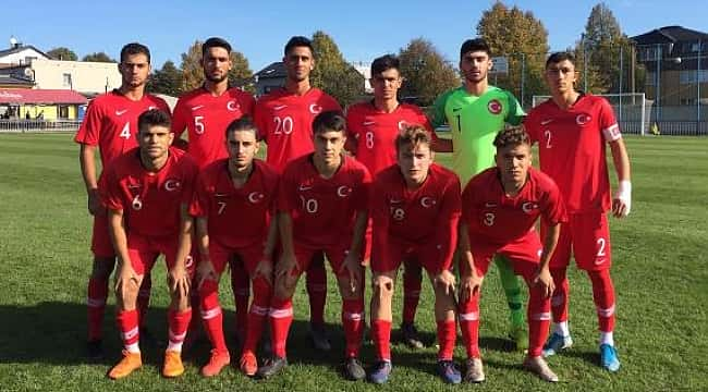 U18 Milli Takımı İsveç ile berabere kaldı