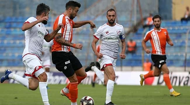 Adanaspor ile Boluspor golsüz berabere