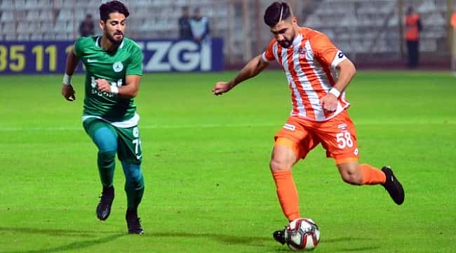 Adanaspor ile Giresunspor yenişemedi