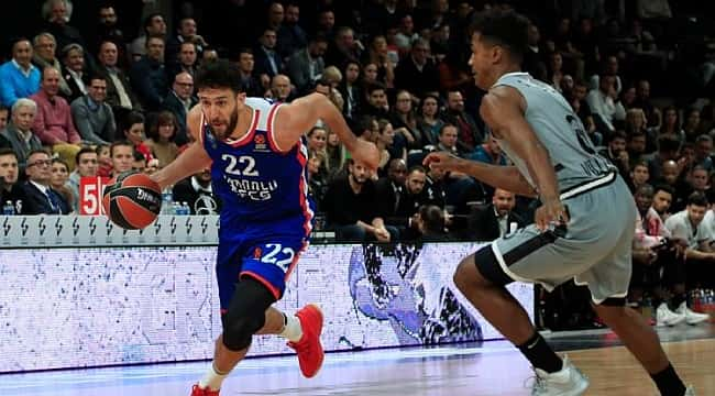 Anadolu Efes ASVEL'i deplasmanda yendi