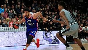 Anadolu Efes ASVEL'i deplasmanda yendi