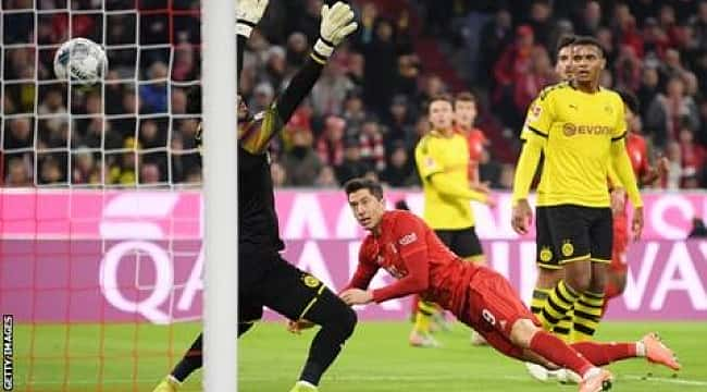 Bayern Münih Dortmund'a gol yağdırdı