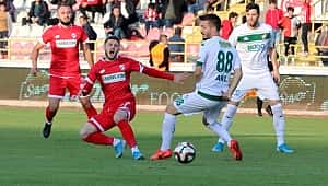Boluspor'la Bursaspor puanları paylaştı