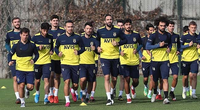 Fenerbahçe Yeni Malatyaspor maçının hazırlıklarını sürdürdü