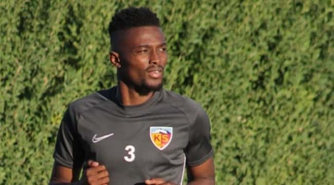 Kayserispor'da Mensah'tan iyi haber