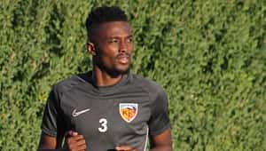 Kayserispor'da Mensah'tan iyi haber
