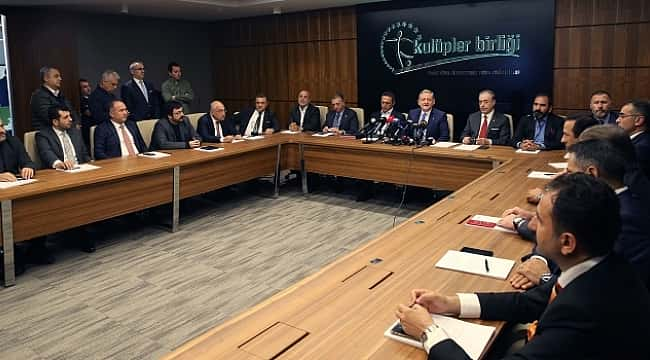 Kulüpler Birliği Vakfı'ndan UEFA'ya karşı deklarasyon