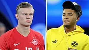 Manchester United'ın gündeminde Haaland ve Sancho var.