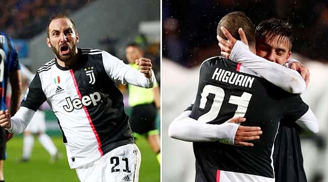Ronaldo'suz Juventus'u Higuain ve Dybala sırtladı