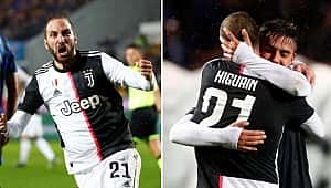 Ronaldo'suz Juventus'u Higuain ve Dybala sırtladı