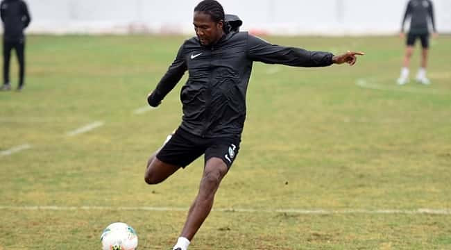 Yukatel Denizlispor'da Rodallega sevinci