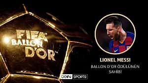 Altın Top Lionel Messi'nin