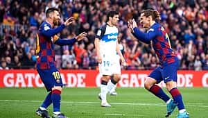 Barcelona Alaves'i dört golle geçti