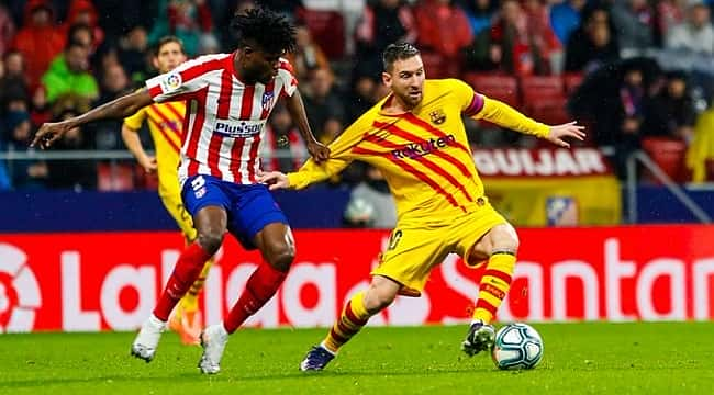 Barcelona Atletico Madrid'i Messi'yle aştı