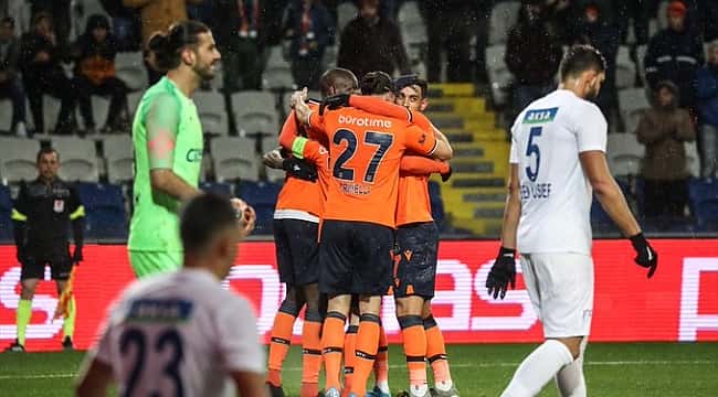 Başakşehir Kasımpaşa'ya gol yağdırdı