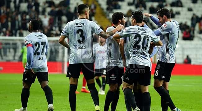 Beşiktaş 3-0'ın avantajıyla Erzincanspor karşısında