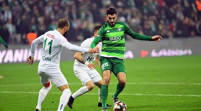 Bursaspor Giresunspor'a sahasında mağlup oldu