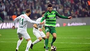 Bursaspor Giresunspor'a sahasında mağlup oldu
