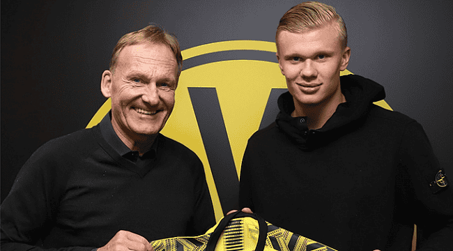 Dortmund Haaland'ı transfer etti