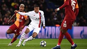 Forvetsiz Galatasaray'ın PSG'ye gücü yetmedi