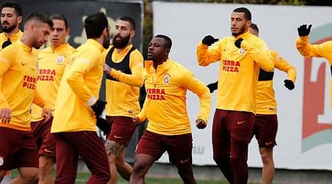 Galatasaray Antalya maçı hazırlıklarına başladı