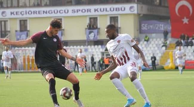 Hatayspor Keçiörengücü'nü uzatmalarda devirdi