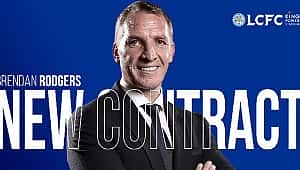 Leicester City Brendan Rodgers'la 2025 yılına kadar sözleşme uzattı