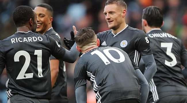 Leicester City galibiyetlerine devam ediyor