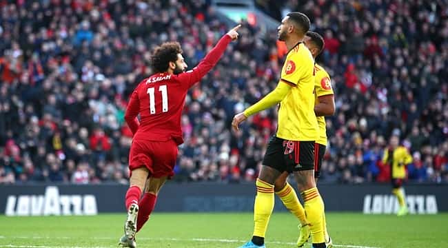 Liverpool Watford'u Salah'la geçti