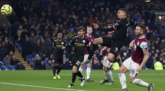 Manchester City Burnley deplasmanında 4 golle kazandı