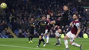 Manchester City Burnley deplasmanında 4 golle kazandı