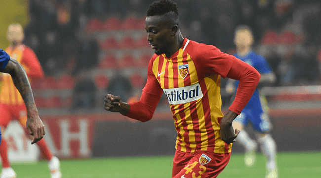 Mensah'tan Kayserispor'a kötü haber