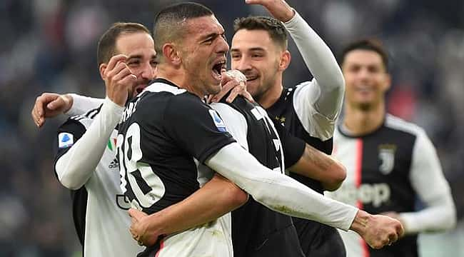 Merih'li Juventus maç fazlasıyla lider oldu