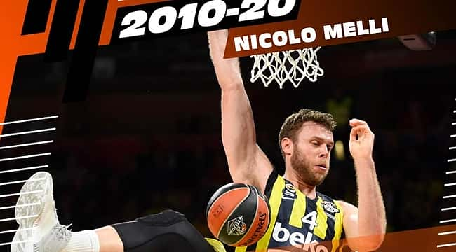 Nicolo Melli Euroleague'de Son 10 Yılın En İyileri'ne aday gösterildi