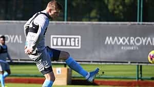 Trabzonspor'da Sörloth takımla çalışmalara başladı