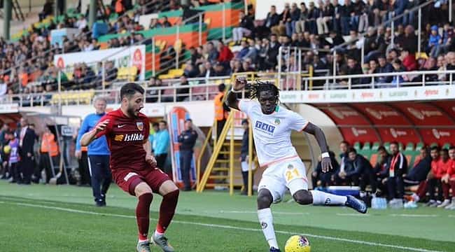 Alanyaspor Kayserispor'a gol yağdırdı